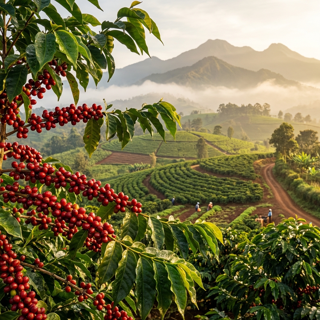 Kenyan Coffee Farm